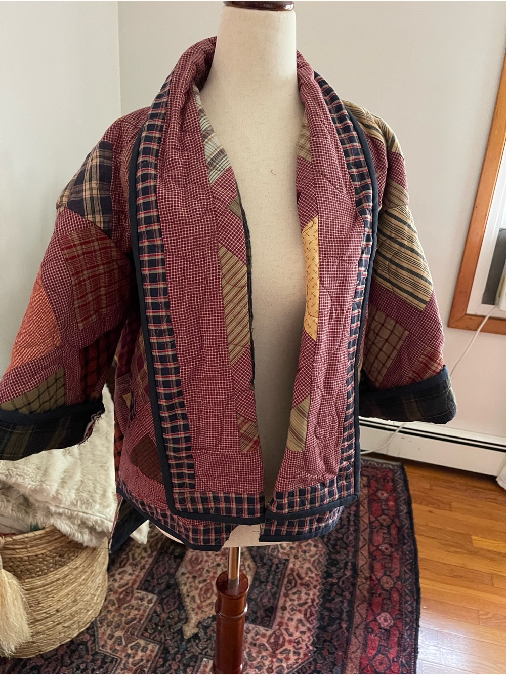 Upcycled Vintage Quilt Jacket | One of a Kind